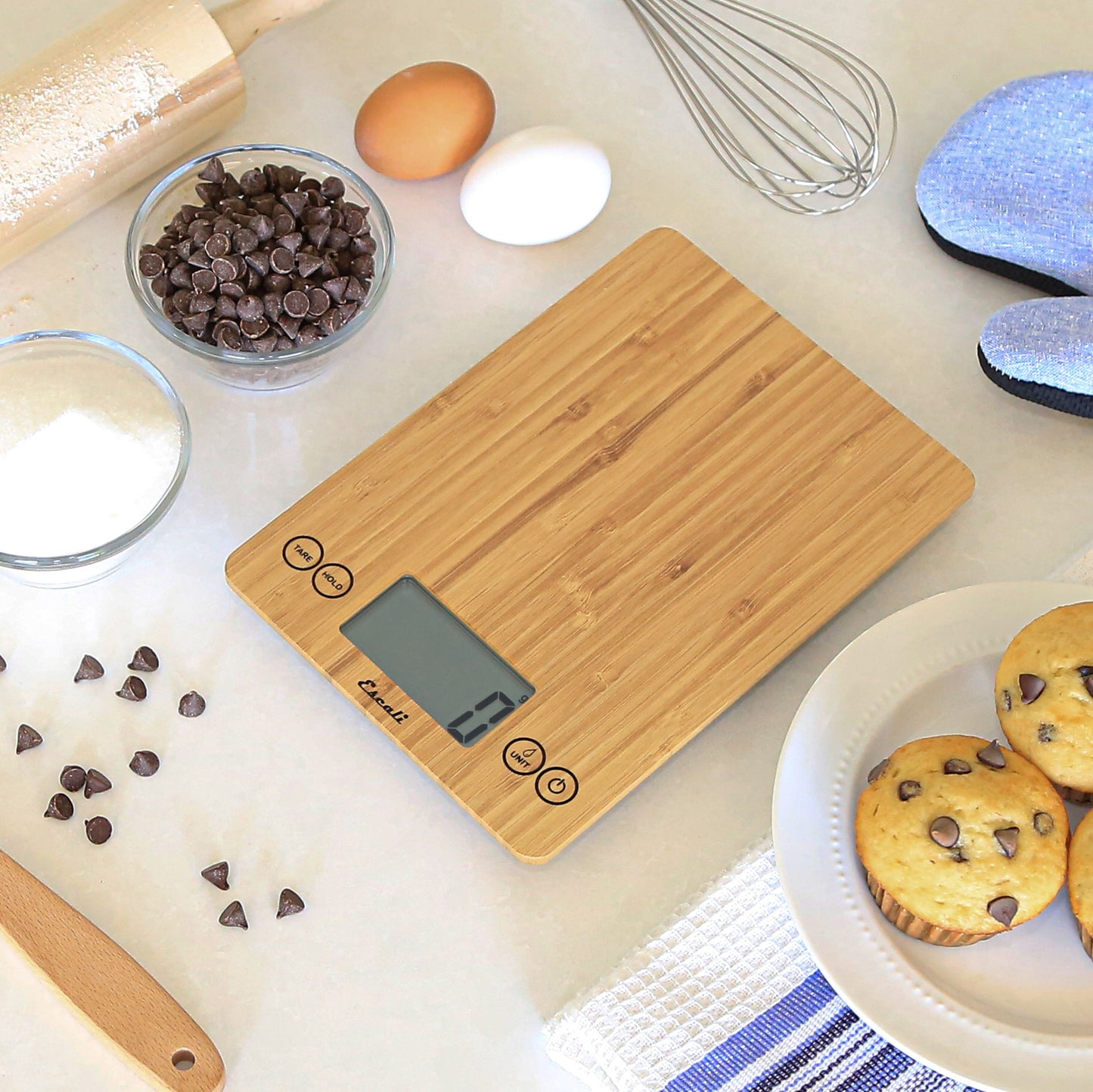 Arti Bamboo Kitchen Scale