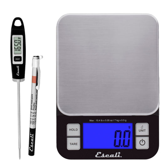 Kitchen Scale and Thermometer Kit (SQ157B, DH1-B)