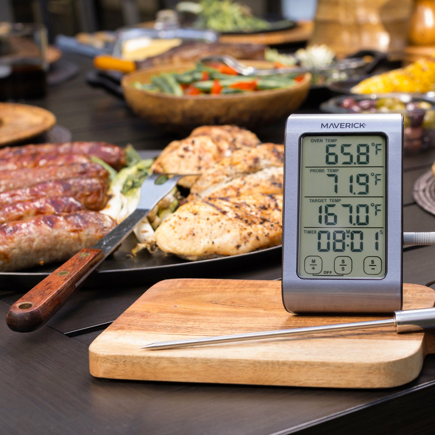 Dual Sensor Touch Screen Oven & Meat Thermometer