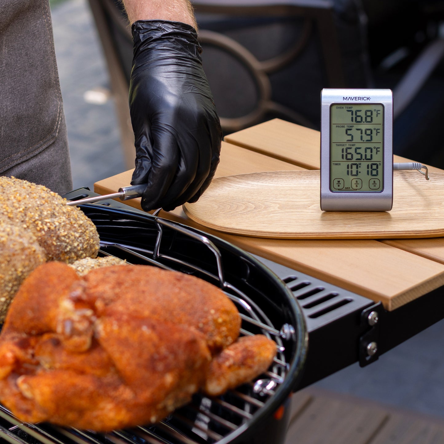 Dual Sensor Touch Screen Oven & Meat Thermometer