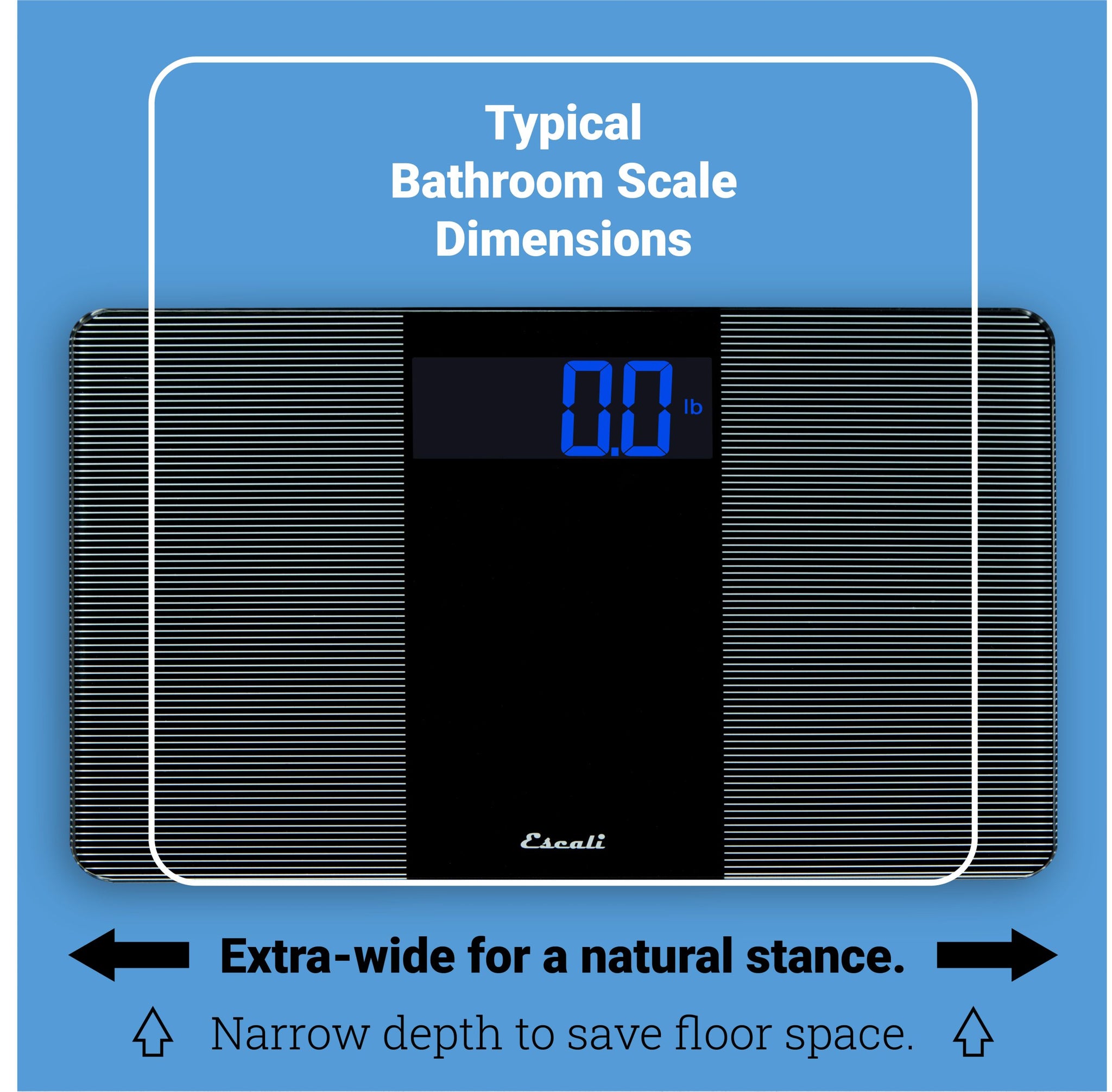 Extra Wide Bathroom Scale – KitchenSupply
