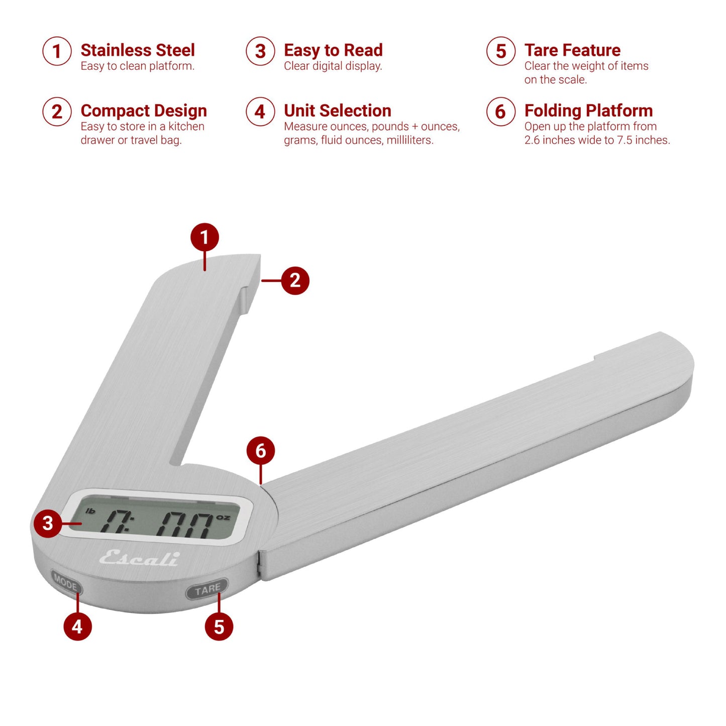 Savu Space Saving Scale