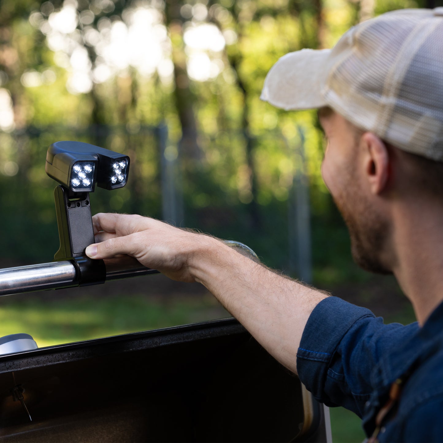 Fully Adjustable LED Grill Light