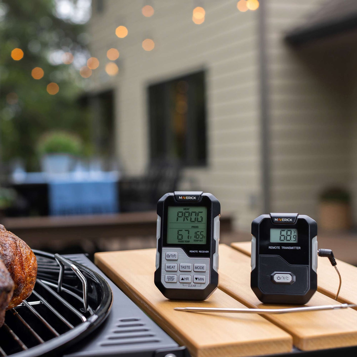 Long Range Wireless Remote Cooking Thermometer, Single Probe