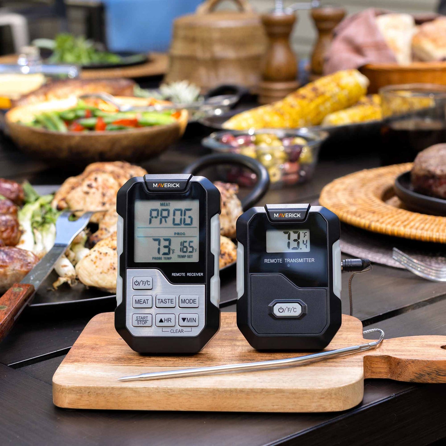 Long Range Wireless Remote Cooking Thermometer, Single Probe