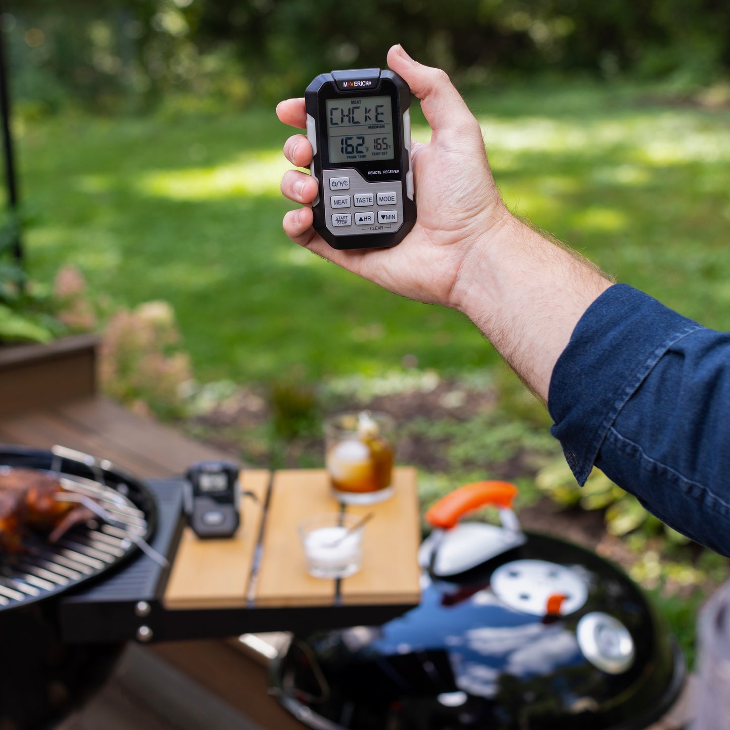 Long Range Wireless Remote Cooking Thermometer, Single Probe
