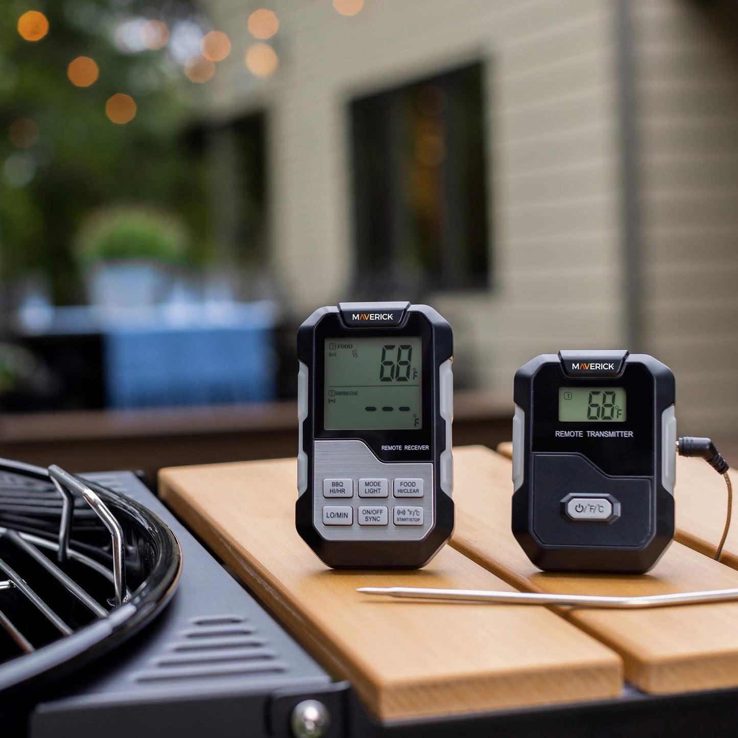Long Range Wireless Remote Cooking Thermometer, Dual Probe