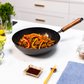 Classic Series 12-Inch Carbon Steel Ceramic Nonstick Stir Fry Pan