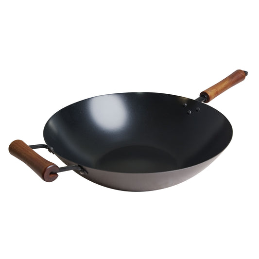 Joyce Chen Classic Series 14-Inch Carbon Steel Ceramic Nonstick Stir Fry Pan