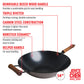 Classic Series 14-Inch Carbon Steel Ceramic Nonstick Stir Fry Pan