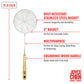Deluxe Stainless Steel Spider Strainer, 5-Inch Basket