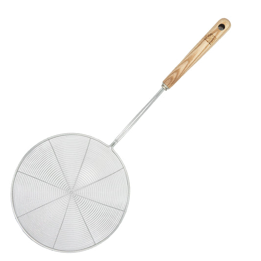 Deluxe Stainless Steel Spider Strainer, 7-Inch Basket