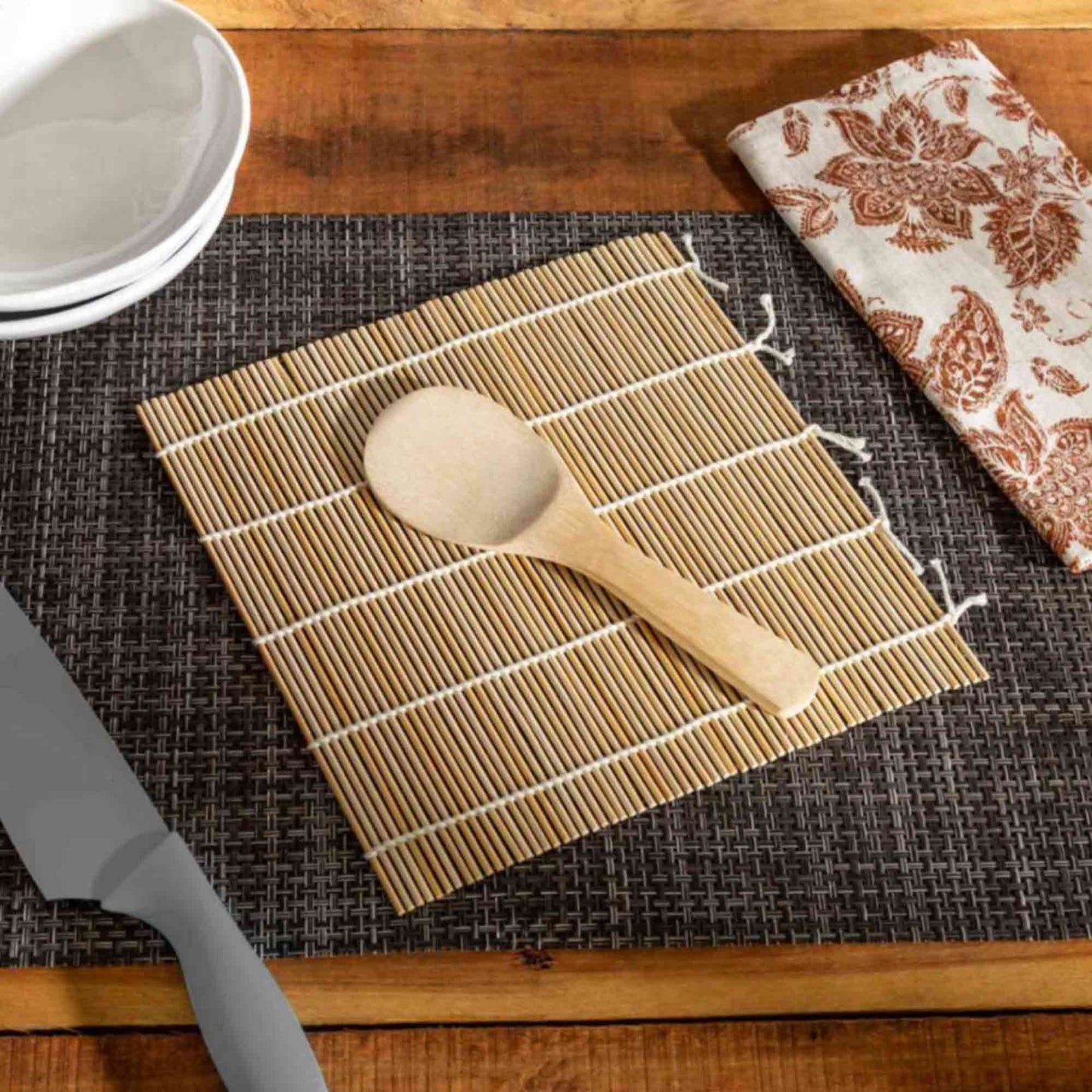 2-Piece Sushi Making Kit with Sushi Roller