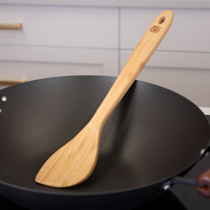 Burnished Bamboo Wok Spatula, 15-Inch