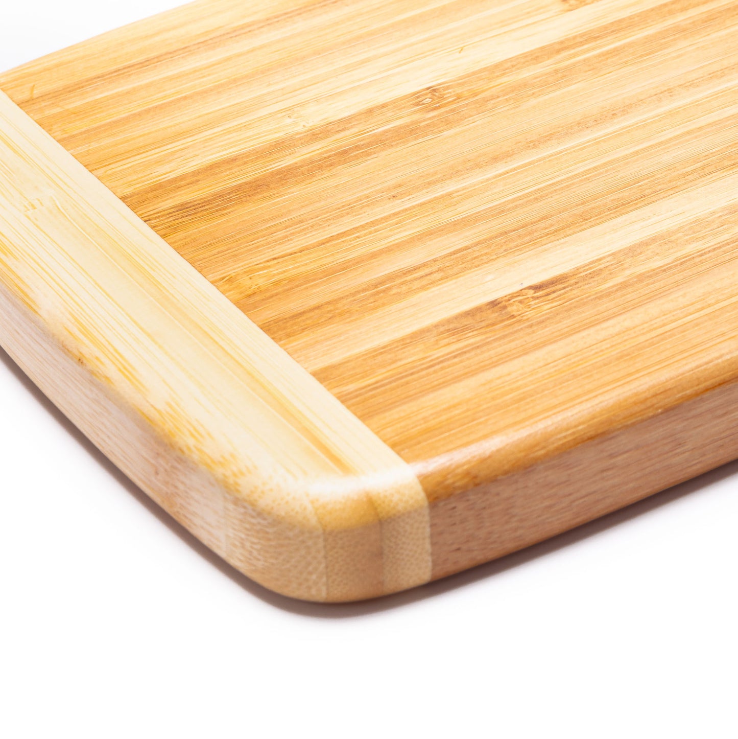 Compact Burnished Bamboo Cutting Board, 5x7 Inches
