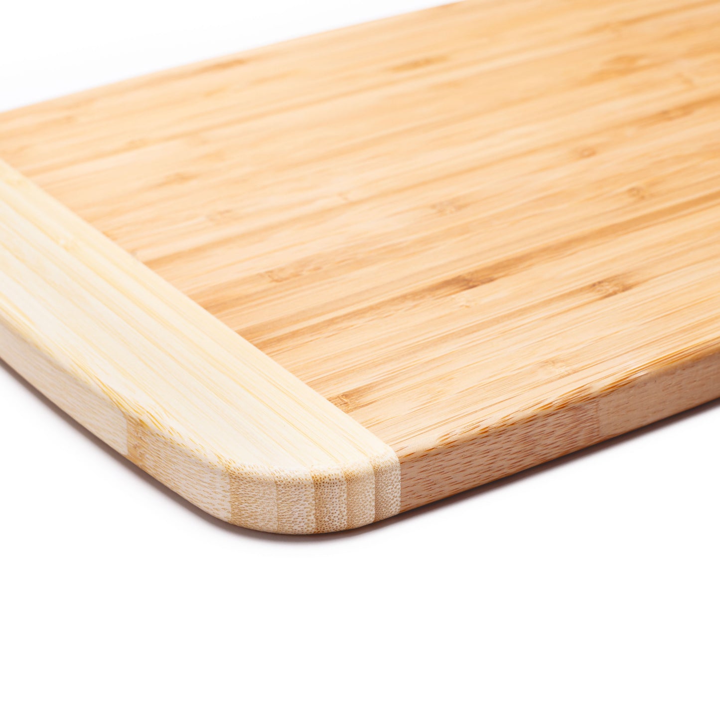 Extra Large Burnished Bamboo Cutting Board, 12x18-Inch