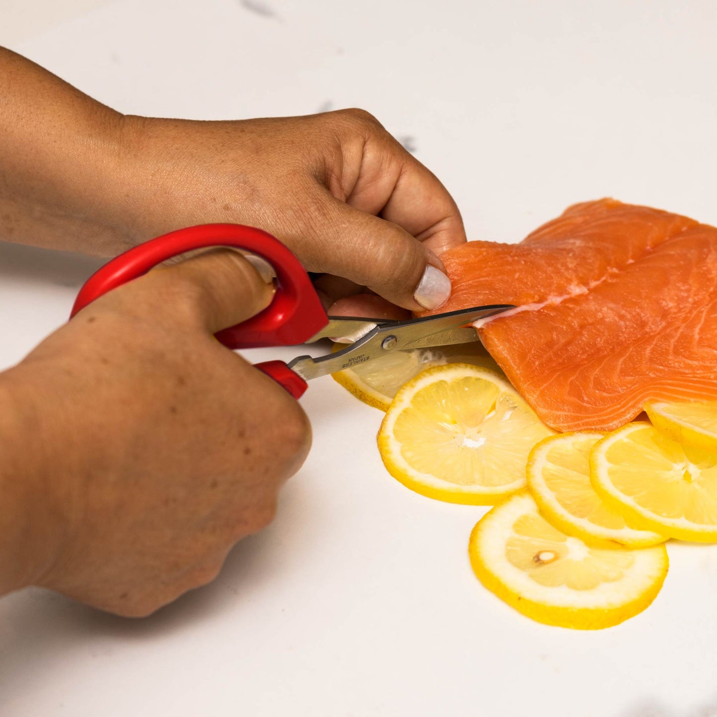 Original Unlimited Kitchen Scissors with Red Handles
