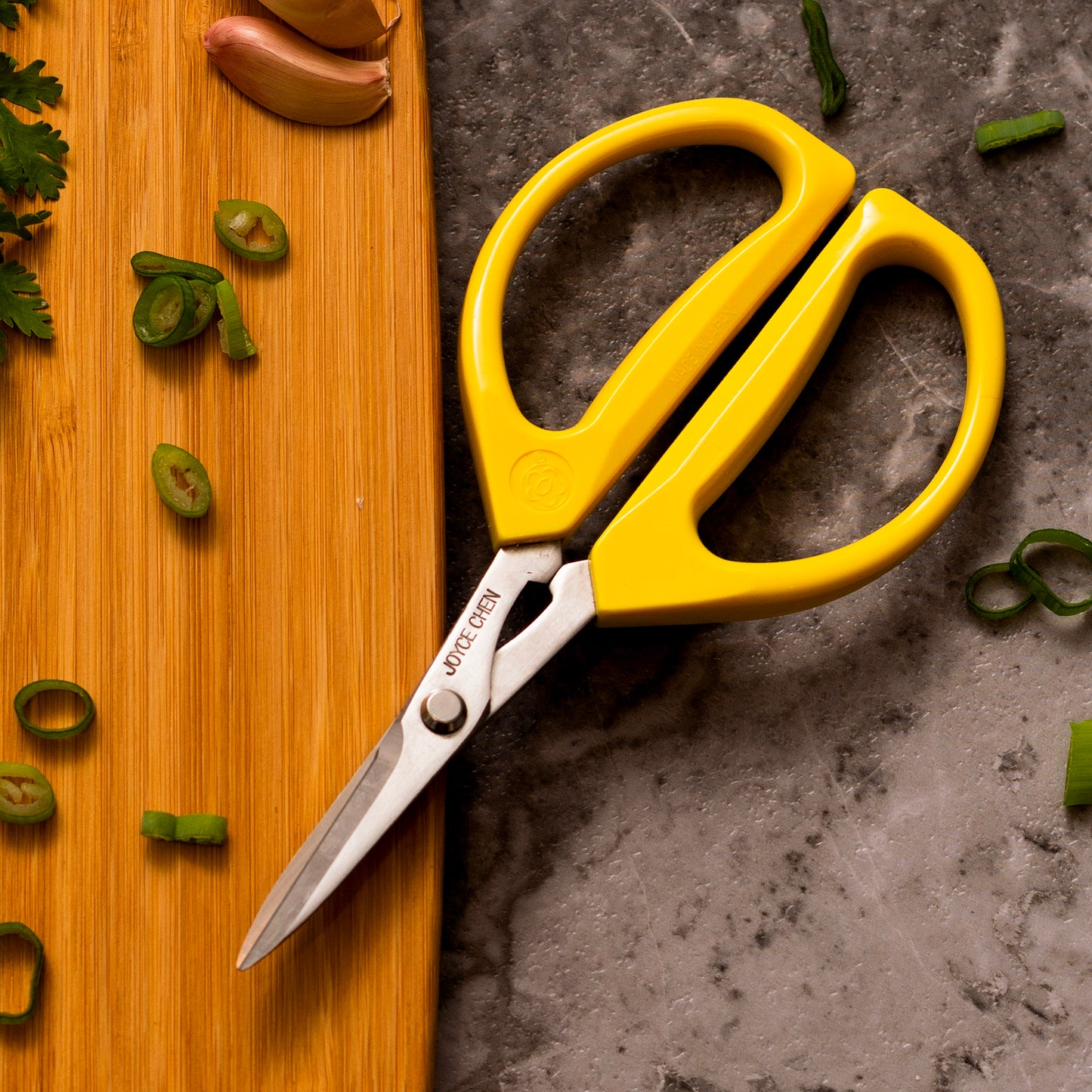 Original Unlimited Kitchen Scissors with Yellow Handles