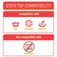 Classic Series 9.5-Inch Carbon Steel Ceramic Nonstick Stir Fry Pan