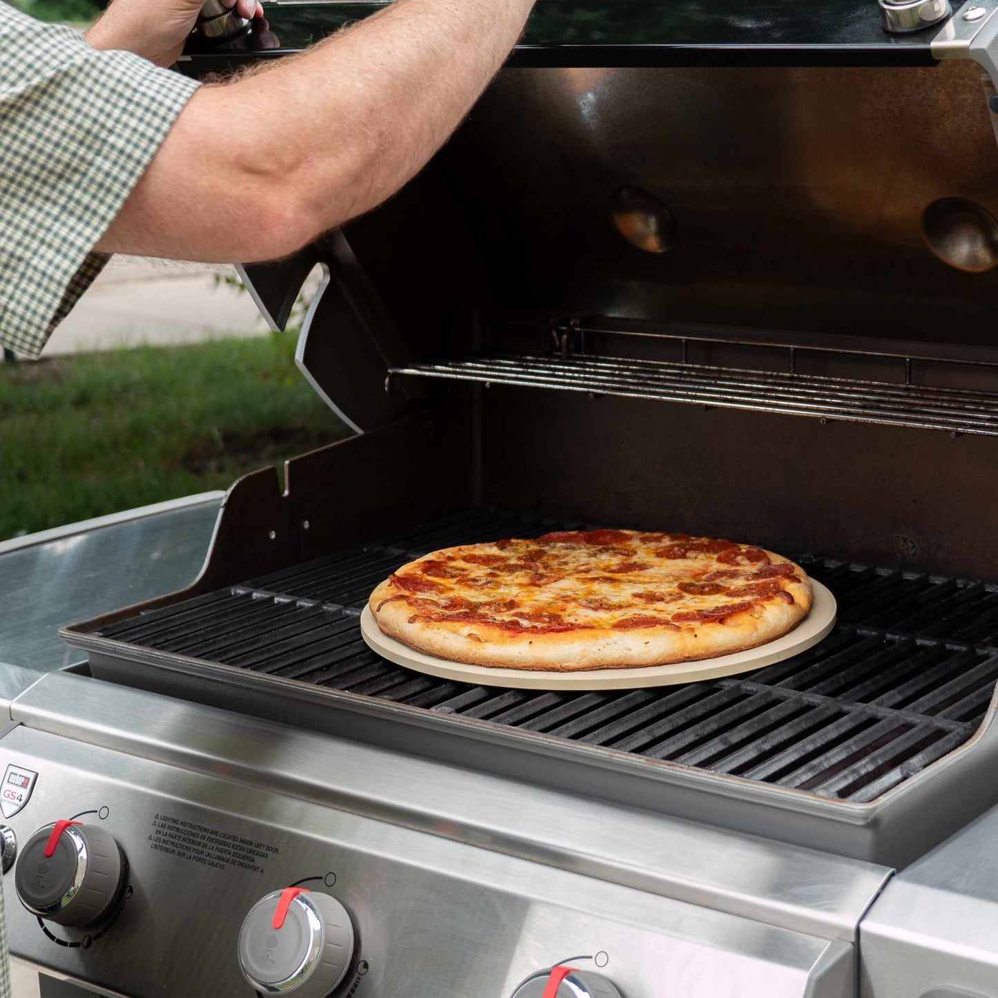 Round Pizza Stone, 14-Inch