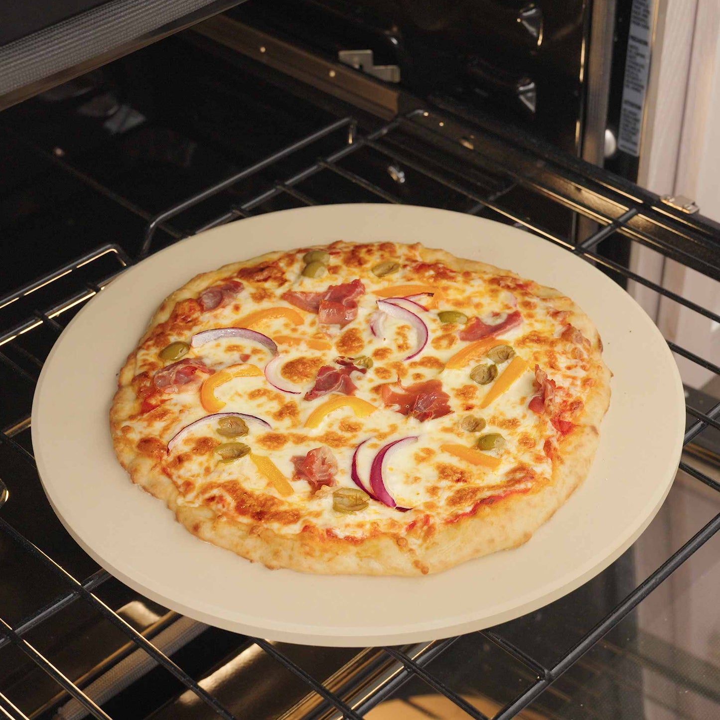 Round Pizza Stone, 14-Inch