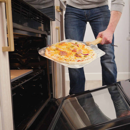 Pizza Peel with Folding Handle, 12x14-Inch