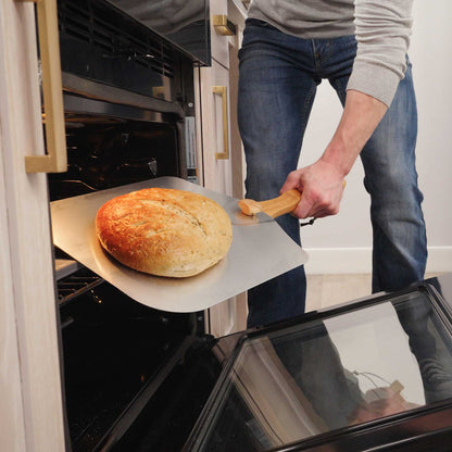 Pizza Peel With Folding Handle, 14x16-Inch