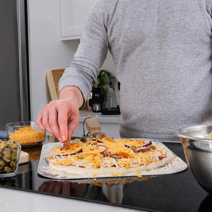 Pizza Peel With Folding Handle, 14x16-Inch