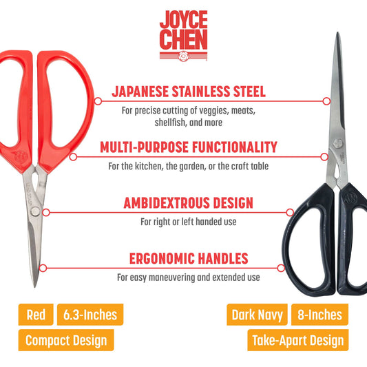 Unlimited Scissors 2-Pack, 8" Deluxe and 6" Original