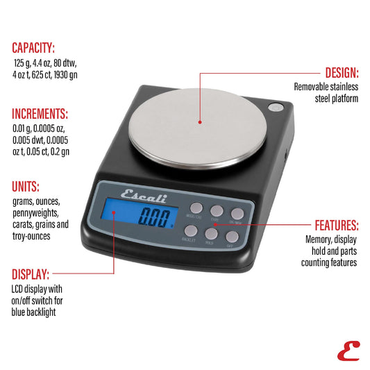 L125 Maximum Precision Digital Scale