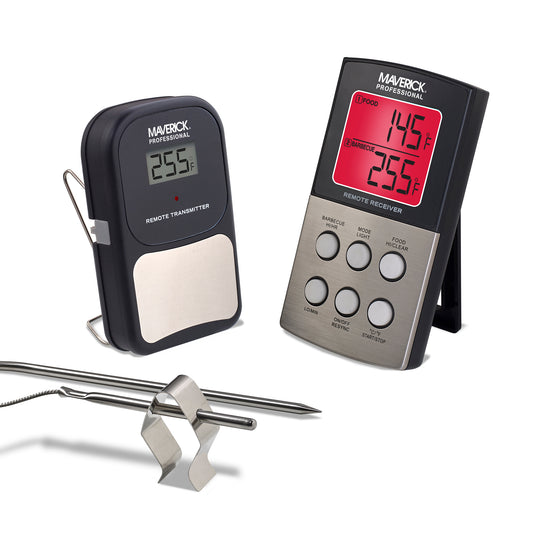 Long Range Wireless Remote Barbeque Thermometer, Dual Probe