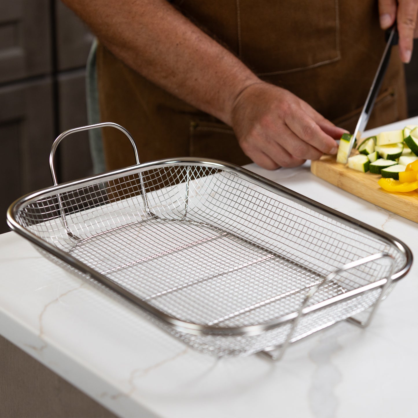 Stainless Steel Mesh Roasting Pan