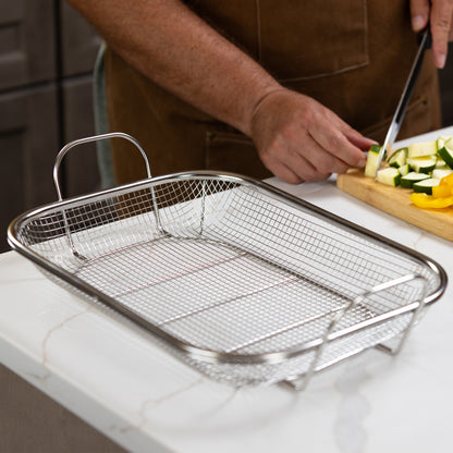Stainless Steel Mesh Roasting Pan
