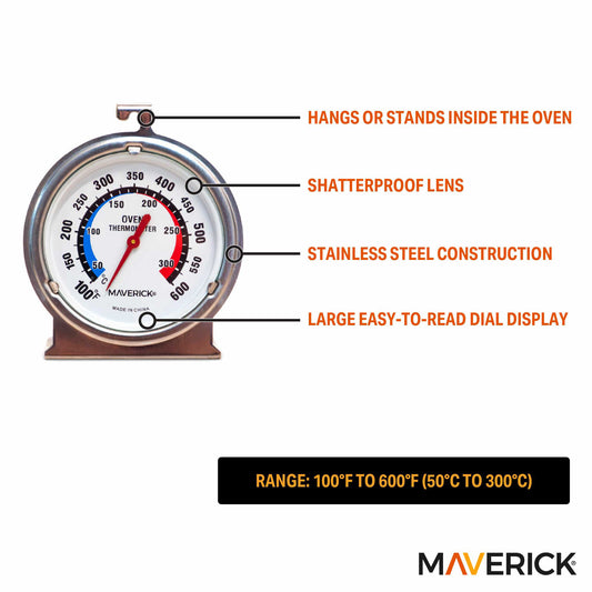 Large Dial Oven Thermometer