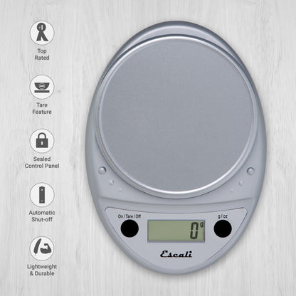 Primo Digital Scale - Chrome
