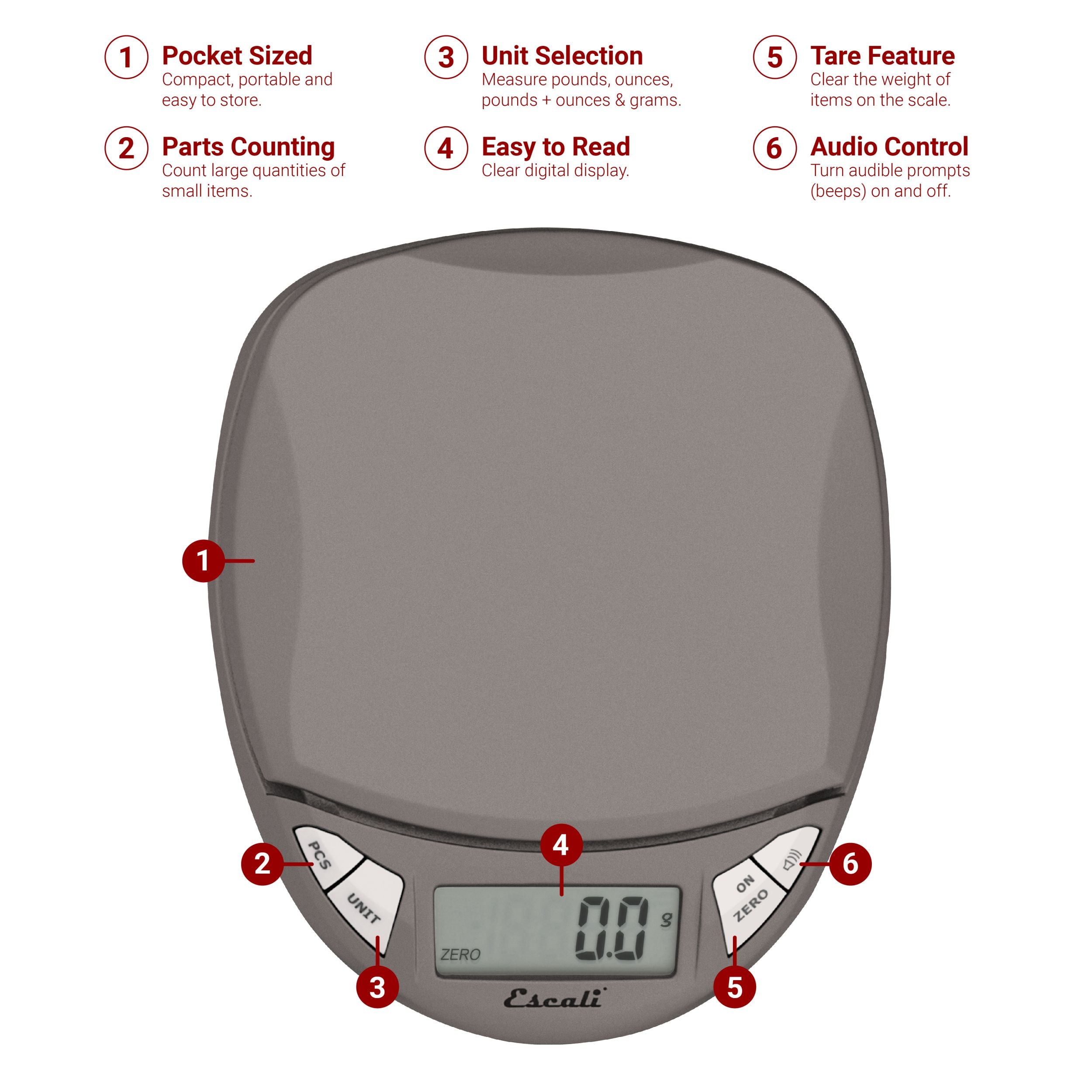 Pico High Precision Pocket Scale – KitchenSupply