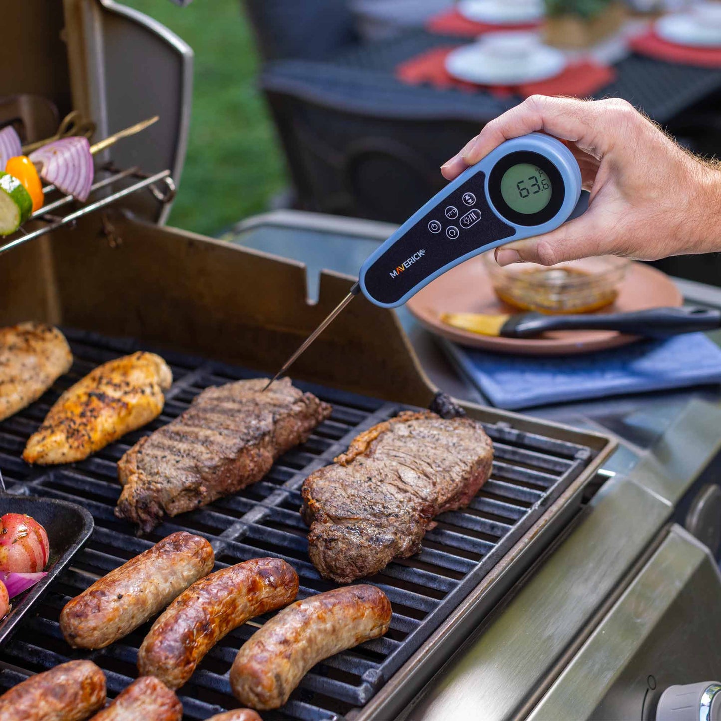 Rain Drop Waterproof Thermocouple Thermometer