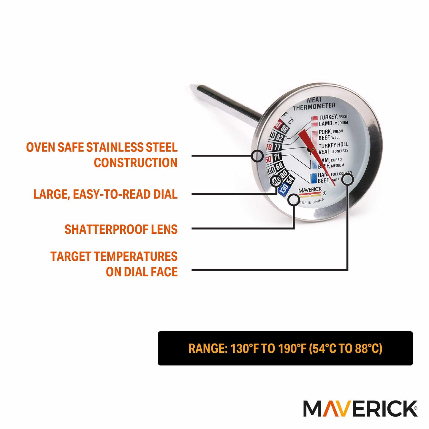 Gourmet Roasting Thermometer