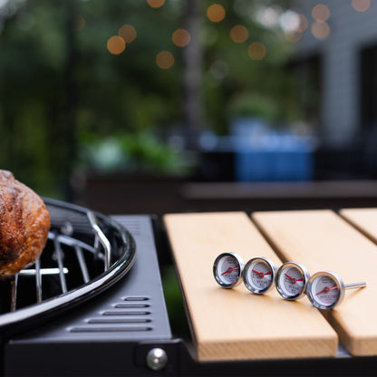Mini Steak & Chicken Thermometer Set, 4 Piece