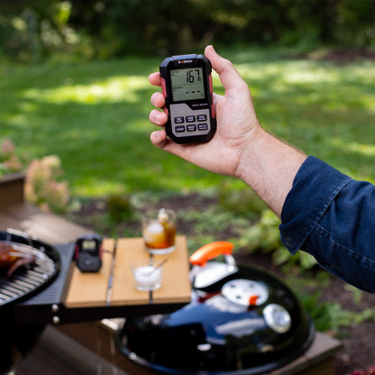Extended Range Professional Wireless Thermometer and Timer, Dual Probe