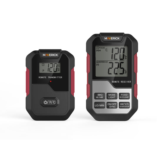 Extended Range Professional Wireless Thermometer and Timer, Dual Probe