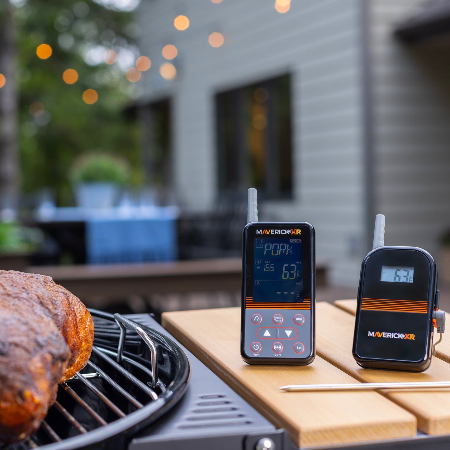 Extended Range Professional Wireless Thermometer, Dual Probe