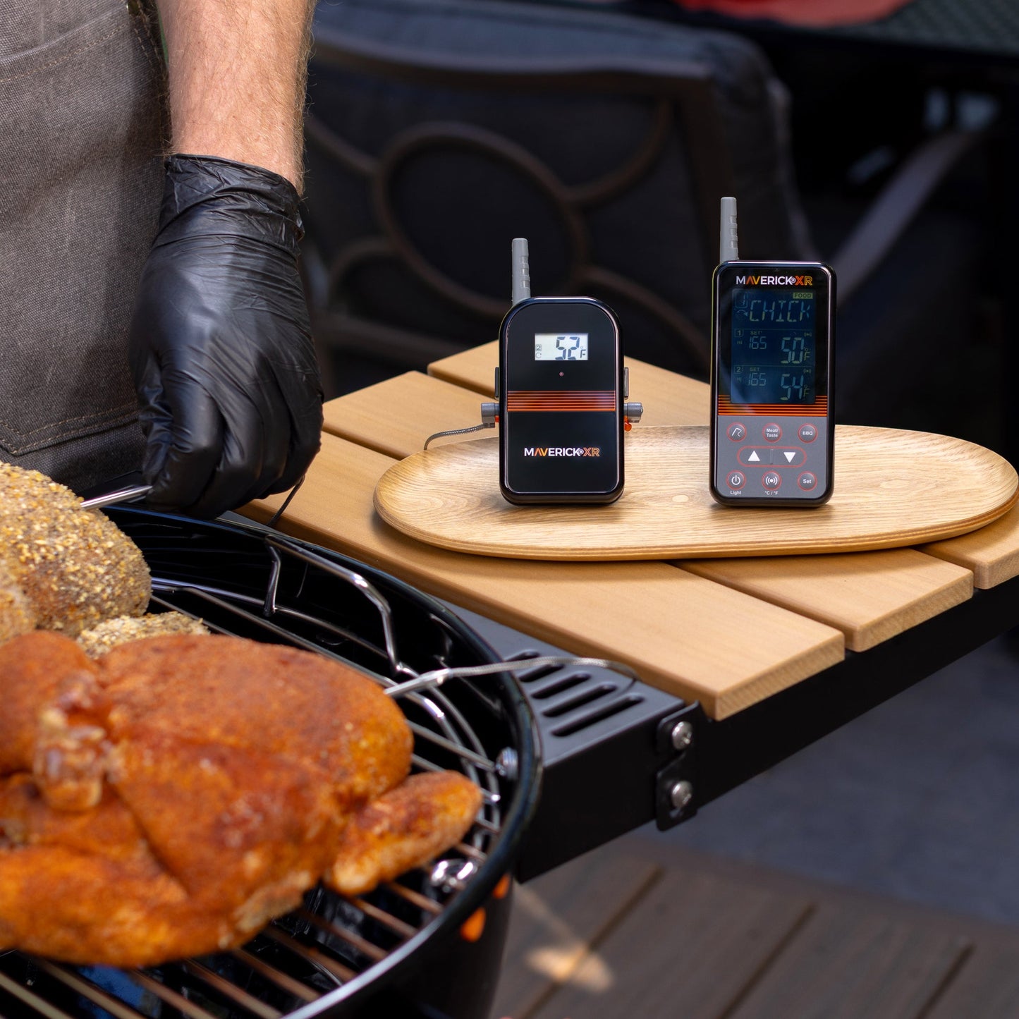 Extended Range Professional Wireless Thermometer, Dual Probe