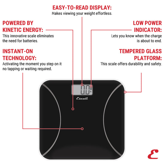 Kinetic Bathroom Scale