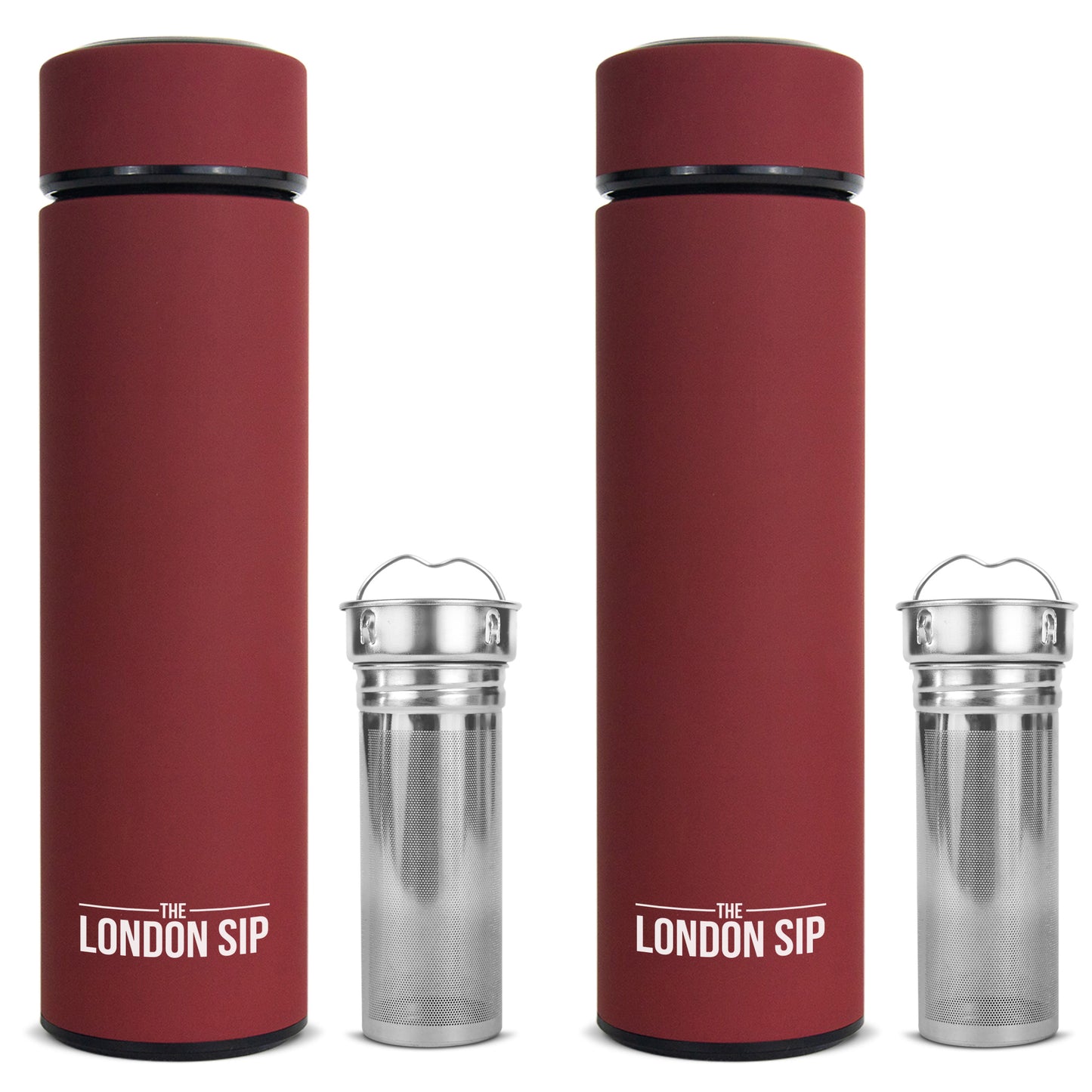 Tea Infuser Bottle 2-Pack, 16 Ounce