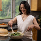 Lexa Bamboo Salad Bowl, 12 Inch