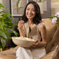 Lexa Bamboo Salad Bowl Set, 12 Inch