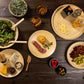 Lexa Bamboo Serving Plate Set, 12 Inch
