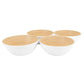 Lexa Bamboo Salad Bowl Set, 8 Inch