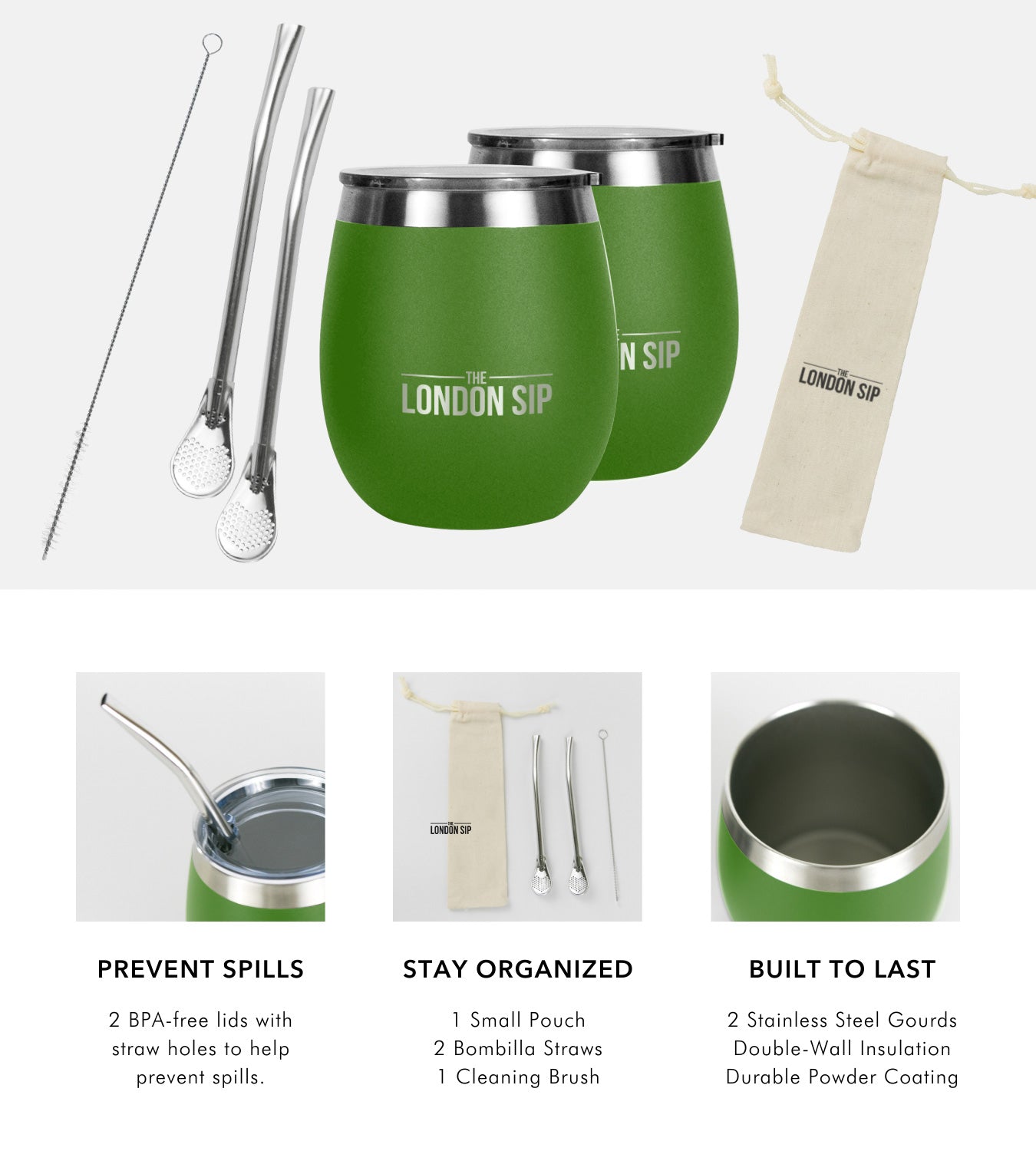 Yerba Mate Cup Set